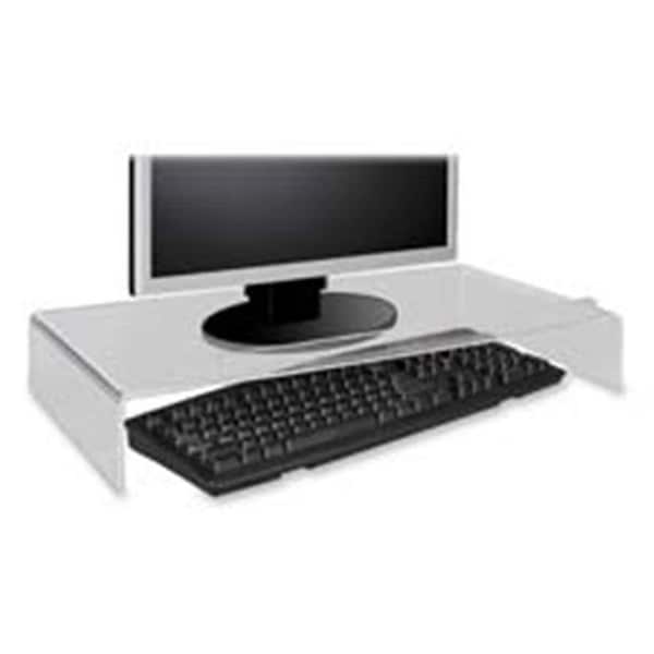 Kantek KTKAMS300 Acrylic Monitor Stand- 21-.25 in x11-.50 in x3-.75 in - Clear KTKAMS300 - main